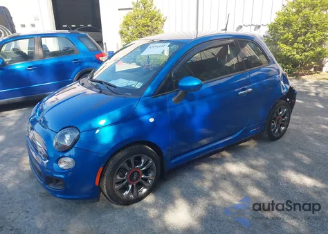 2017 Fiat 500 Pop z USA, uszkodzony, nr VIN 3C3CFFKR1HT671478
